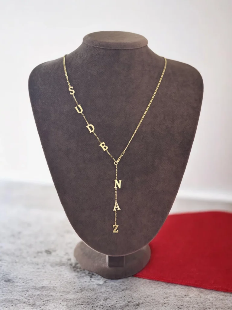 Y Model İsim Kolye