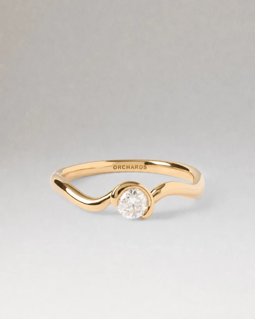 0.30 Karat Kaira Bezel Pırlanta Yüzük