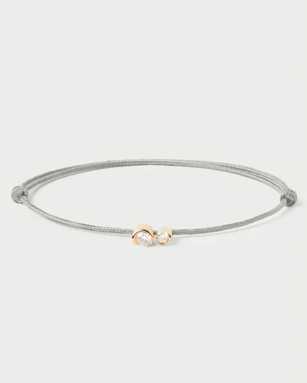 0.15 Karat Lyra Cord Pırlanta Bileklik