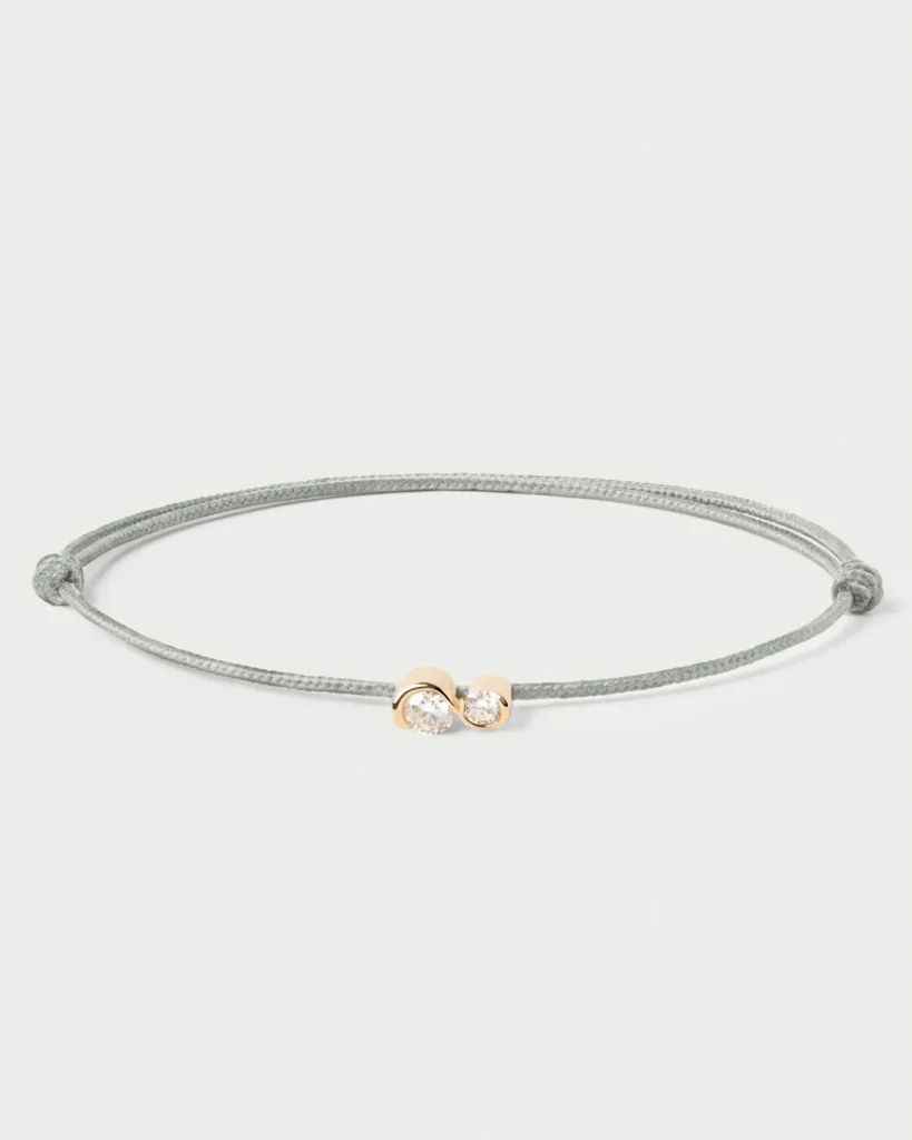 0.15 Karat Lyra Cord Pırlanta Bileklik