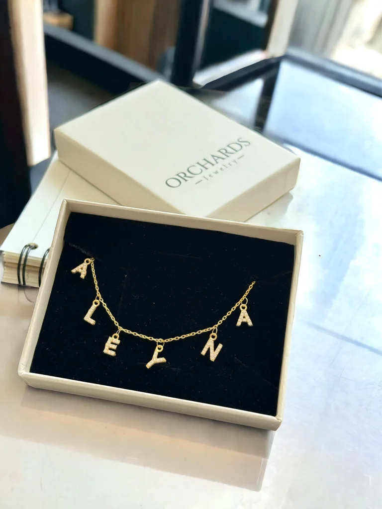 Name Charm İsim Kolye 925 Ayar Gümüş